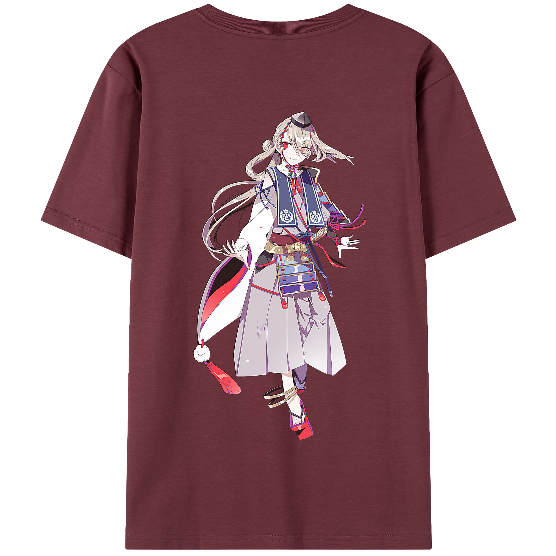 （画像用） 刀剣乱舞 Touken Ranbu 綿100％半袖Tシャツ（背面プリント）
